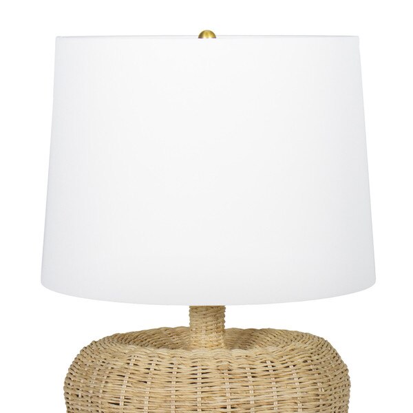 Avery Rattan Table Lamp Macro 2